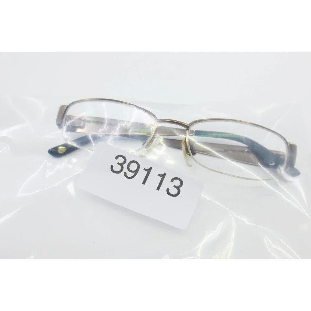 Bebe Courteous BB5028 Brown Leopard Print Semi Rimless Eyeglasses Frames